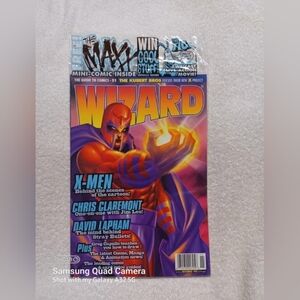 Vintage Wizard magazine the guide to comics #51